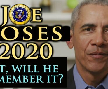 Joe Biden's "I CAN'T REMEMBER" Campaign Ad 2020