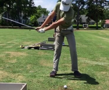 Jude golf swing, May 2029