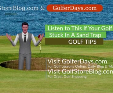 Stuck In A Sand Trap? | Golf Tips