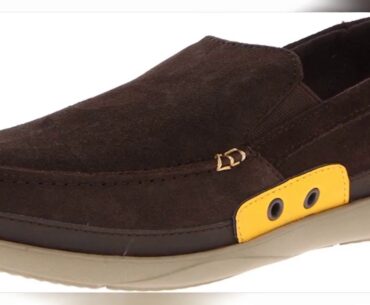Review crocs Men's 14757 Walu Accent Suede Loafer