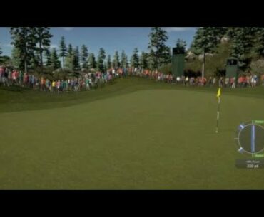 The Golf Club 2019 220 yard shot straight in
