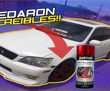 PINTAR RINES CON AEROSOL *ROJO CANDY / * Gran Cambio * ¦│STANCE TRUCK