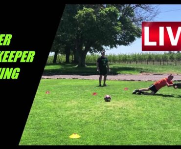 Live Goalkeeper Training #2 - Stay Home!