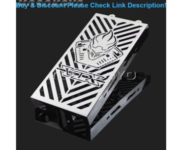 Review Flame Motorcycle Radiator Grill Cover Water Cooler Grille Guard Protector for Honda VTX1300