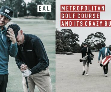 Craziest Bunkers On A Golf Course at Metropolitan GC in Australia