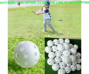 Top Practicing Hollow Hollow Golf Balls Golf Hollow Ball Airflow Portable 10pcs Training Golf Train