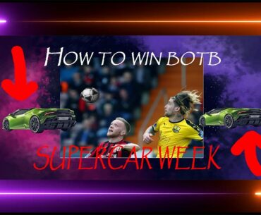 😱🚘❌HOW TO WIN BOTB SUPERCAR WEEK w/ VOICE! - HOW TO WIN BOTB (2/2) | FINAL COORDS AND STRATEGIES #3