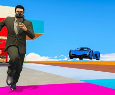 6-Player Undercover Cops VS Bandits - GTA V Online Funny Moments | JeromeACE