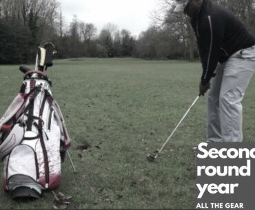 First Golf Group of New Year - Will I duff the first Tee shot ?Beginner golf - Focus on the basics