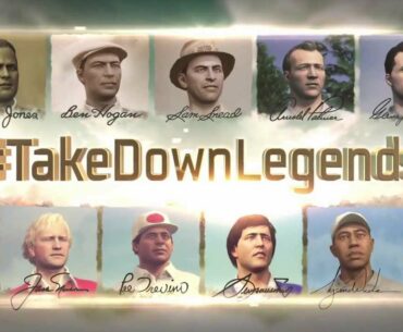 Golf's Greatest Legends in Tiger Woods Golf 14