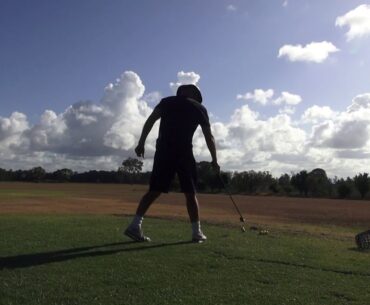 Back View Channel Lock  Stance Swing