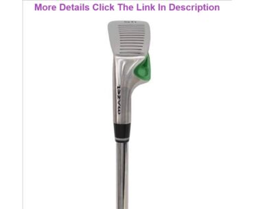 Deal MAZEL Golf Wedge Green Left Handed Golf Clubs 45 55 Degree Chipper for Men