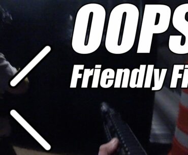 AIRSOFT NOOB SHOOTS ME IN THE BACK!