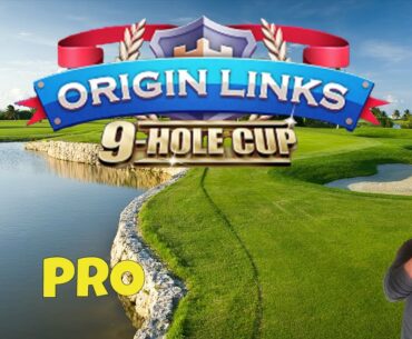 Golf Clash tips, Playthrough, Hole 1-9 - Pro *Tournament Wind* - Origin 9-Hole cup!