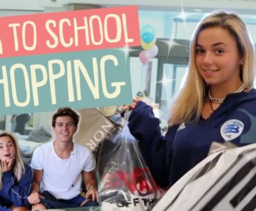 Sister Shops For Brothers' Back To School Clothes | 2019 SURPRISE Clothing Haul