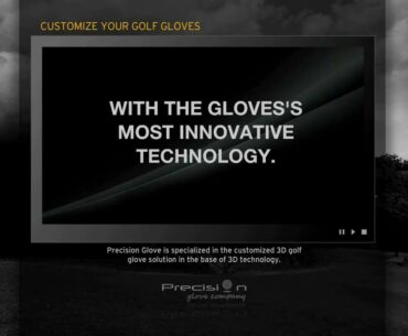 The ONLY CUSTOM MADE GOLF GLOVE in the Universe