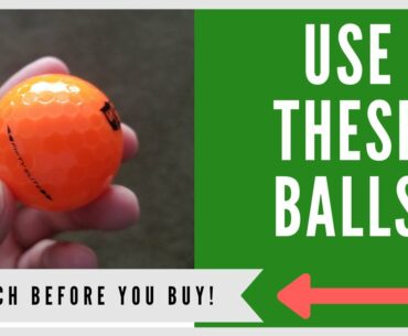 ✅ 5 BEST GOLF BALLS FOR SENIORS (Construction, Spin & Compression)