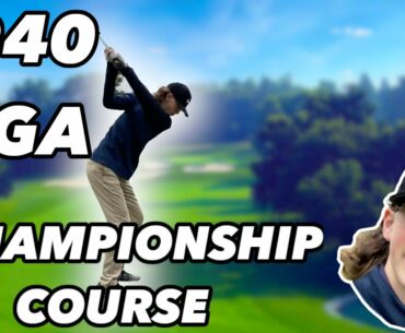 The 1940 PGA Championship Course VS Junior Golfer! +Reviewing My Brand New Wedge