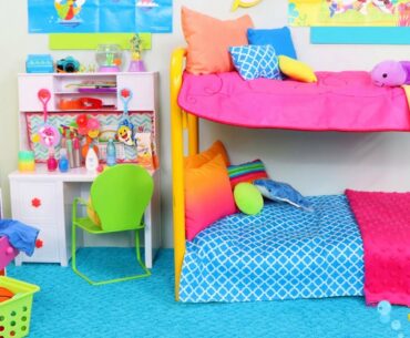 Baby Shark Bedroom with Doll Furniture and Play Toys
