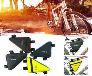 New 4 Colors Triangle Cycling Waterproof Bicycle Bags Front Tube Frame