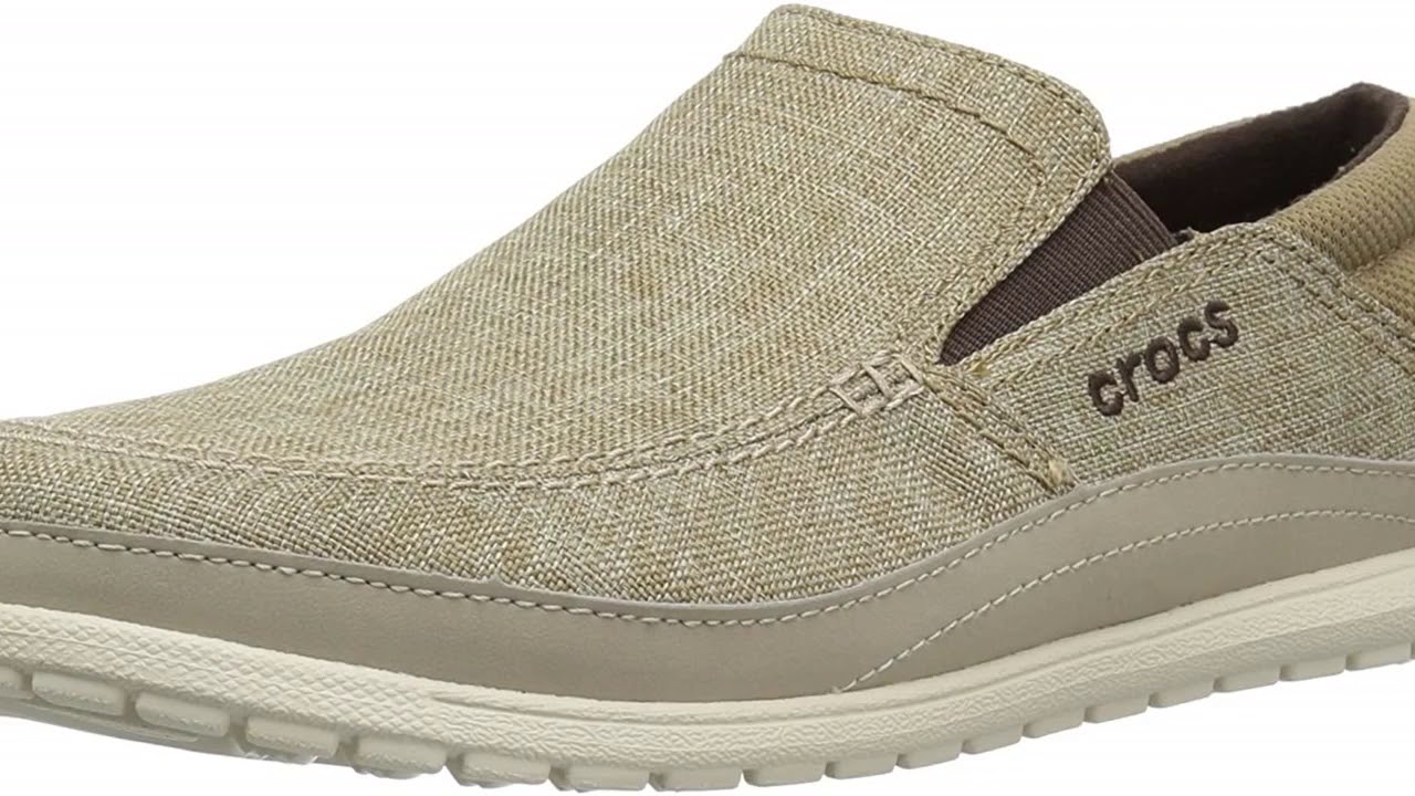 crocs men's santa cruz convertible slip on loafer casual shoes