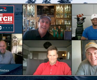 Tiger Woods, Phil Mickelson, Peyton Manning & Tom Brady Talk Trash Before Capital One's The Match