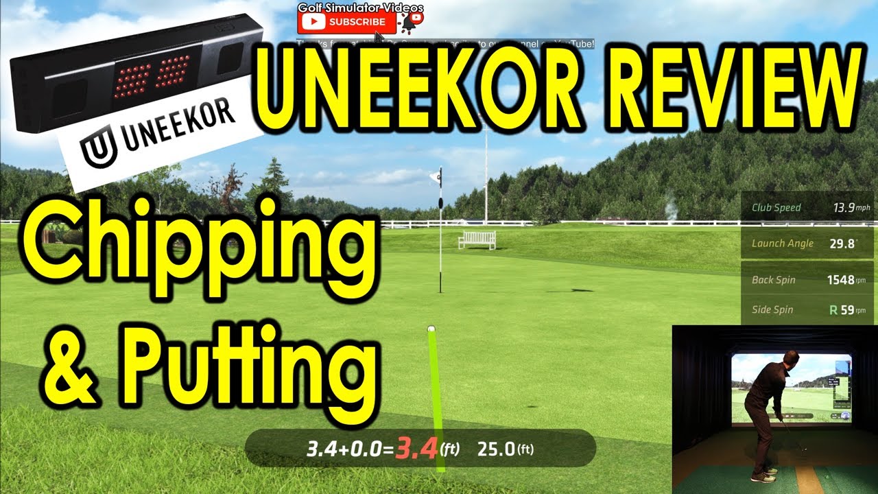 Uneekor QED Golf Simulator Review – Refine Shortgame Complex Overview Uneekor QED Golf Simulator Review - Refine Shortgame Complex Overview