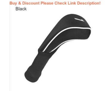 Best New 1 Set Golfs Clubs Head Covers Set Headcover Drivers Fairway Protective Covers Accessories