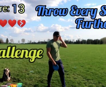 EVERY SHOT FURTHER CHALLENGE!!!! - Ezra Aderhold- Disc Golf