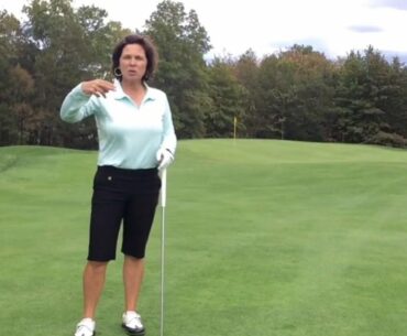 Golf Lesson: Chip with a Hybrid and Save Shots