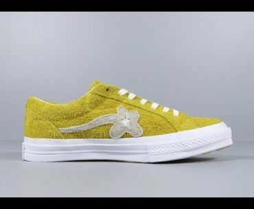 Converse One Star x Golf Ie Fleur Yellow Shoes Review FROM Robert