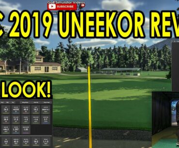 TGC 2019 - Uneekor Golf Simulator REVIEW - First Look!