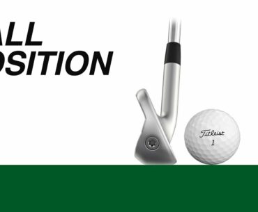 Correct BALL POSITION with Every Club