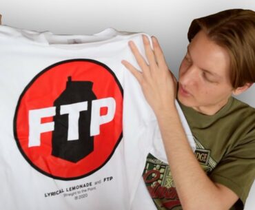 FTP Lyrical Lemonade Collaboration Unboxing (Tee and Lemonade)