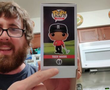 TEST VIDEO With New Phone [Funko Pop Golf Tiger Woods Quick Look]
