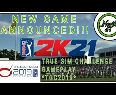 PGA Tour 2K21 Announced | The Golf Club 2019 Gameplay | Cole Manor Golf Club | True Sim