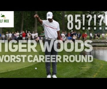 TIGER WOODS WORST ROUND EVER | 85 at 2015 Memorial