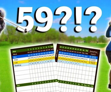 Can Micah And I Shoot 59 in 30 MPH Winds?! | Scramble | Part 1 | GM GOLF