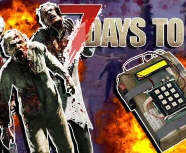 We Discover Explosives! - 7 Days to Die (Part 4)  | Live Gameplay
