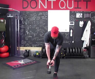 Weighted Golfers Swing Split Stance