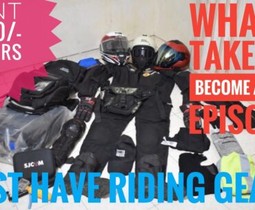 Riding Gears worth ₹93000/- | Worth it OR Not?? | Episode 1