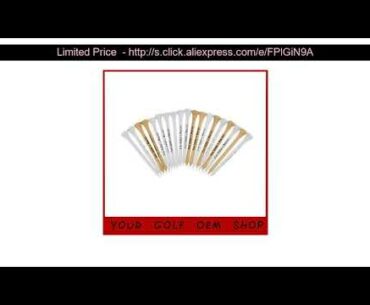 New Arrival Wholesale Print  Logo accept  wood golf  tees Golf wooden Tee 83mmx1000pcs 6colors
