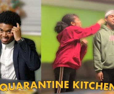 AMATEUR IRON CHEF | FAST COOKING CHALLENGE  (QUARANTINE KITCHEN)