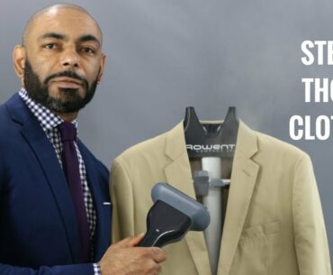 How To Use A Clothes Steamer/How To Steam Your Clothes