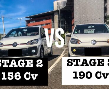 UP TSI stage 2 (156cv) vs stage 3 (190cv) - A diferença é muita?
