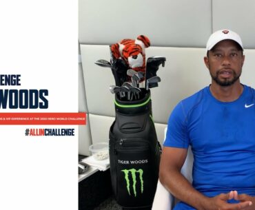 Tiger Woods is joining the #ALLInChallenge!