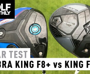 Cobra King F8+ vs King F7+ | Driver Test | Golf Monthly