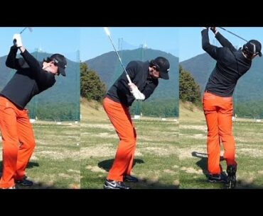 [1080P Slow] Rory McIlroy 2013 IRON golf swings (5)_Driving Range