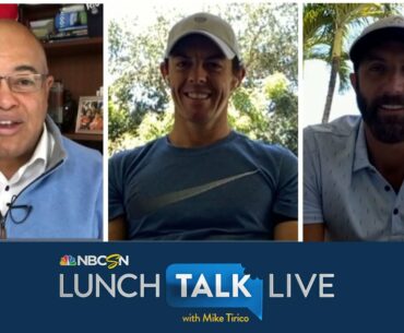 Rory McIlroy, Dustin Johnson preview charity golf game vs. Rickie Fowler, Matthew Wolff | NBC Sports