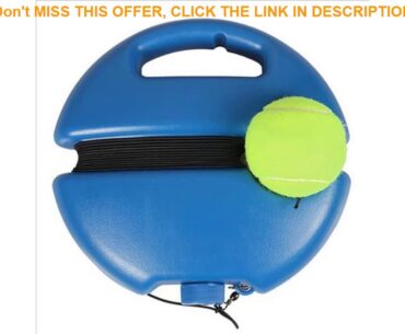 Top Tennis Training Aids Tool With Elastic Rope Ball Plastic Practice Self-Duty Rebound Tennis Trai